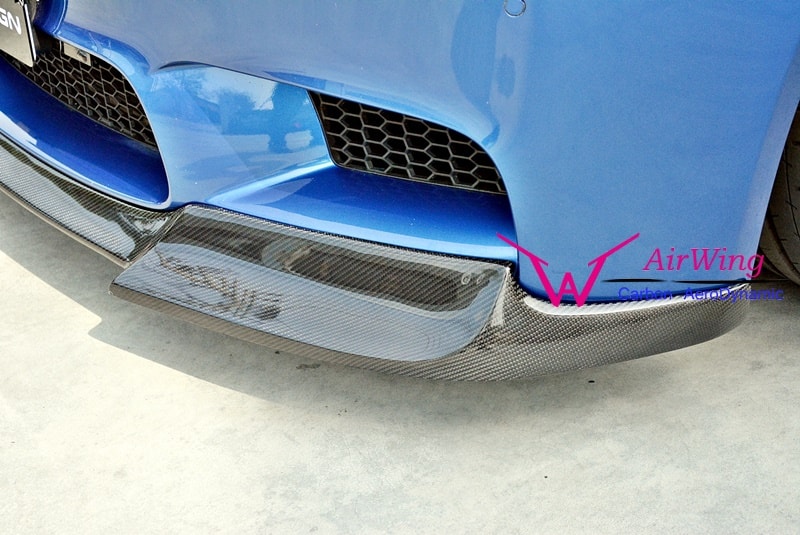 BMW F10 M5 AirWing carbon front lip 04